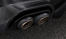 VALVE CONTROLLED SPORTS EXHAUST SYSTEM WITH CARBON TITANIUM TAILPIPES